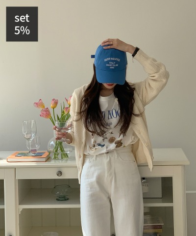 Clanet Oz 开衫+Milk Breeze T恤 女装购物中心DALTT